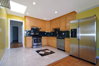 all new kitchen with granite